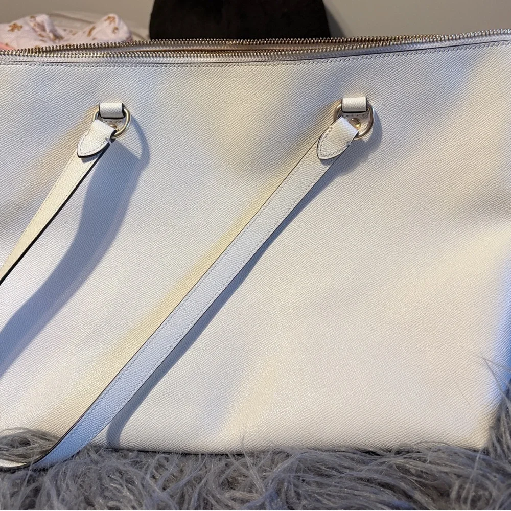 Coach cream Leather Tote Bag - Coach - Picture 2 of 9